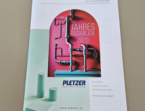 PLETZER Installationen Jahresrückblick