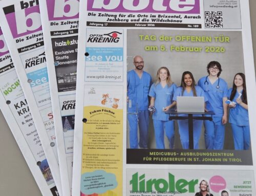 Redaktionsteam beim Brixental Boten