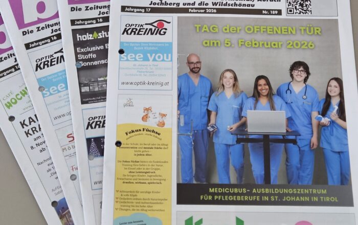 Cover Brixental Bote-Schreibkraft-Redaktionsteam