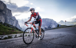 Patrick Hagenaars in den Dolomiten
